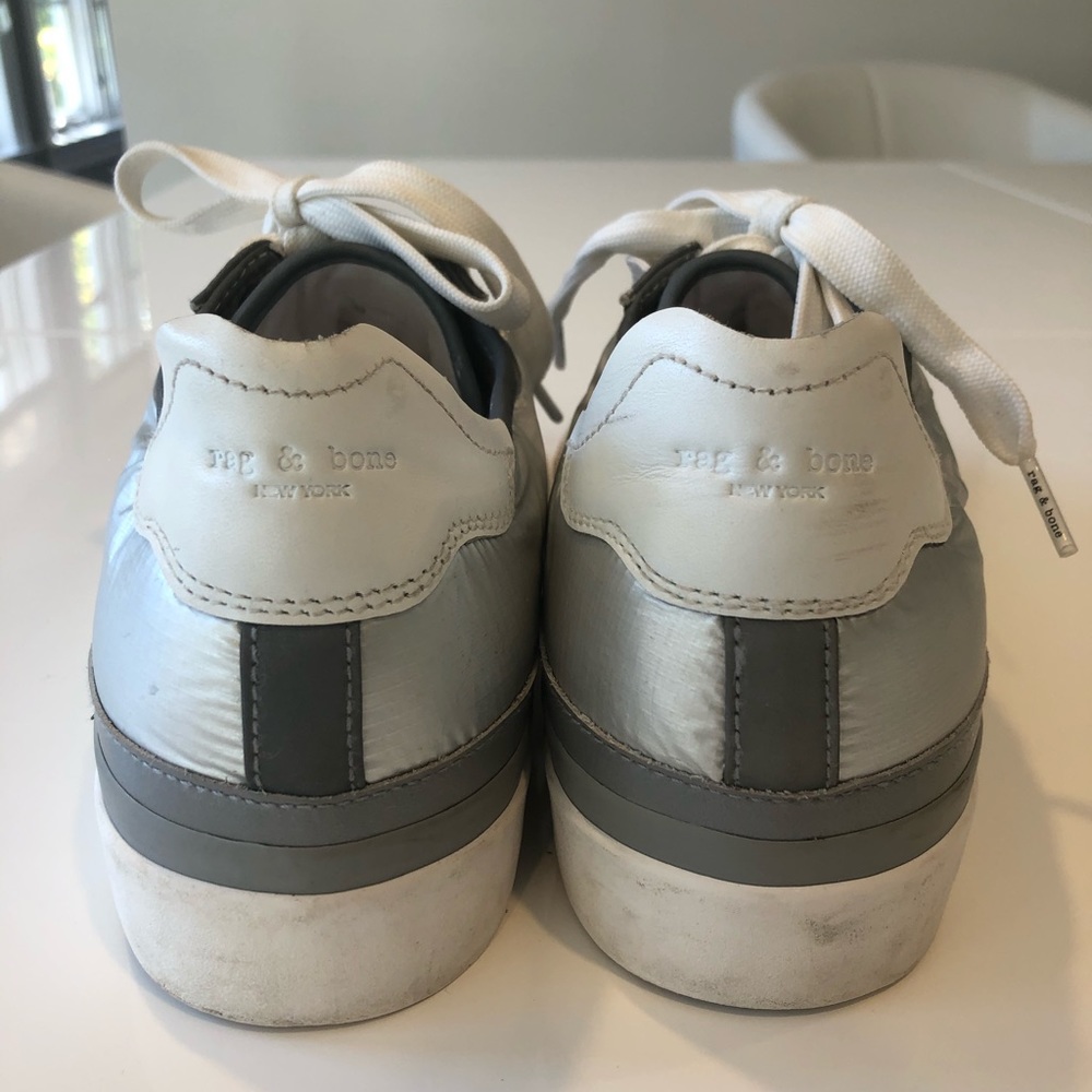 Rag & Bone army low top metallic sneaker. - Picture 2 of 7